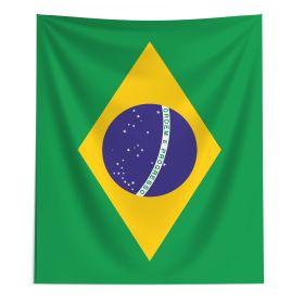 Brazil Flag Wall Hanging 50x60 inches