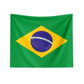 Brazil Flag Wall Hanging 34x40 inches