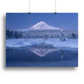 Silence Canvas Print or Poster (Type: Standard Framed Canvas Print, size: 40" x 26" / 100cm x 65cm (approx))