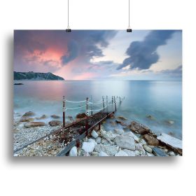Path To The Light Canvas Print or Poster (Type: Standard Framed Canvas Print, size: 28" x 20" / 70cm x 50cm (approx))