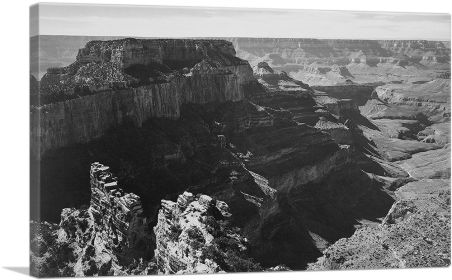 Rock Formation - Grand Canyon National Park - Arizona (Type: Standard Framed Canvas Print, size: 32" x 24" / 80cm x 60cm (approx))