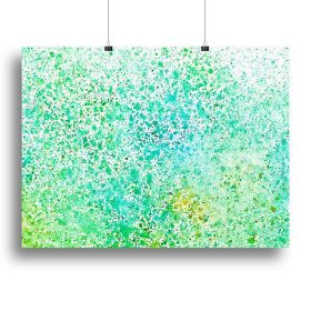 Watercolor painting on paper Canvas Print or Poster (Type: Poster Print, size: 12" x 8" / 30cm x 20cm (approx))