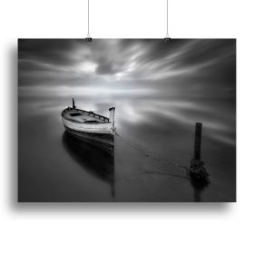 The Boat Ii Canvas Print or Poster (Type: Poster Print, size: 16" x 12" / 42cm x 30cm (approx))