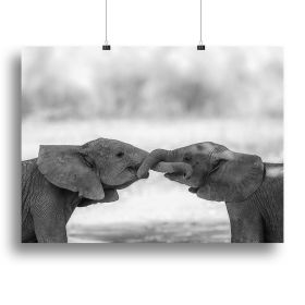 Greetings Canvas Print or Poster (Type: Poster Print, size: 28" x 20" / 70cm x 50cm approx)
