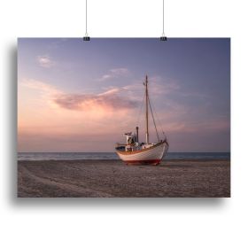 Jammerbugten Canvas Print or Poster (Type: Poster Print, size: 28" x 20" / 70cm x 50cm (approx))
