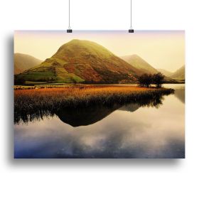 lake district Canvas Print or Poster (Type: Standard Framed Canvas Print, size: 40" x 26" / 100cm x 65cm (approx))