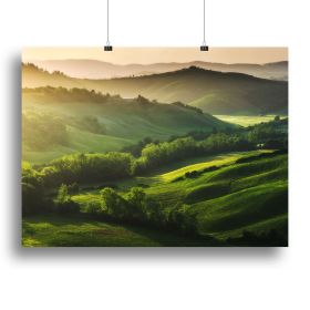 Beautifully illuminated landscape Canvas Print or Poster (Type: Standard Framed Canvas Print, size: 32" x 24" / 80cm x 60cm (approx))