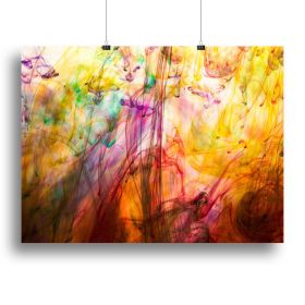 Colorful motion blur background Canvas Print or Poster (Type: Poster Print, size: 40" x 26" / 100cm x 65cm (approx))
