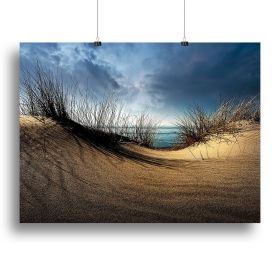 Dunes Canvas Print or Poster (Type: Standard Framed Canvas Print, size: 16" x 12" / 42cm x 30cm (approx))