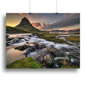 Early In The Morning Canvas Print or Poster (Type: Standard Framed Canvas Print, size: 28" x 20" / 70cm x 50cm (approx))